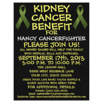 Kidney Cancer Benefit Flyer