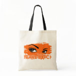 Kidney Cancer Brave Bitch Tote Bag