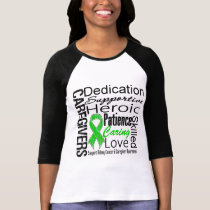 Kidney Cancer Caregivers Collage t-shirts
