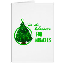 Kidney Cancer Christmas Miracles Card