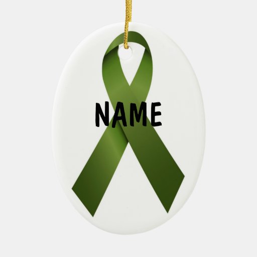 Kidney Cancer Christmas Ribbon Christmas Tree Ornament Zazzle