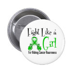 Kidney Cancer Cool Retro Fight Like a Girl buttons
