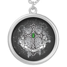 Kidney Cancer - Faith Family Prayer Cross Pendant