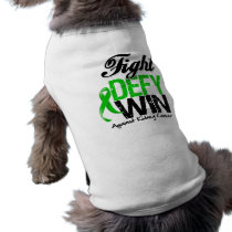 Kidney Cancer Fight Defy Win v2 Pet Tee Shirt
