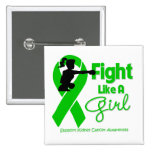 Kidney Cancer Fight Like A Girl Knock Out! buttons