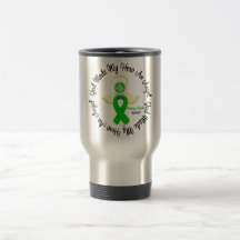 Kidney Cancer God Made My Hero An Angel (Green) Mug