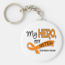 Kidney Cancer MY HERO MY SISTER 42 Key Chain
