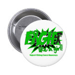 Kidney Cancer POW Style Fight Like A Girl buttons