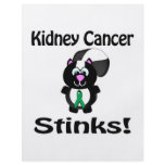 Kidney Cancer Stinks Skunk Awareness Design flyers
