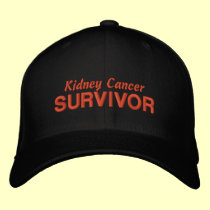 Kidney Cancer Survivor embroidered hats