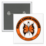Kidney Cancer Survivor Butterfly Pin