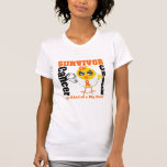 Kidney Cancer Survivor Chick Ribbon t-shirts