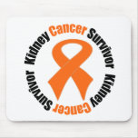 Kidney Cancer Survivor Circle Mouse Mats