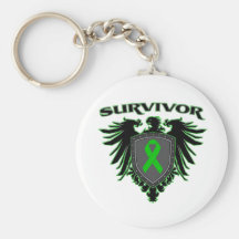 Kidney Cancer Survivor Crest Key Chains
