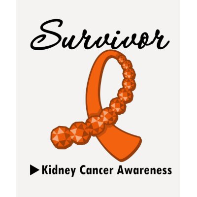 Kidney Cancer Survivor Gemstone Ribbon tshirts