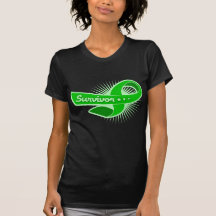 Kidney Cancer Survivor  Ribbon v1 T-shirts