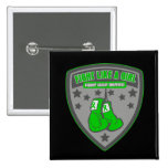 Kidney Cancer Wear Fight Like A Girl Patch buttons