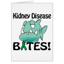 Kidney Disease BITES Greeting Cards