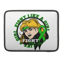 Kidney Disease Fight Like A Girl Attitude Sleeve For MacBook Pro