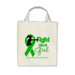 Kidney Disease Fight Like A Girl Knock Out bags
