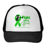 Kidney Disease Fight Like A Girl Knock Out hats