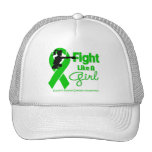 Kidney Disease Fight Like A Girl Knock Out hats