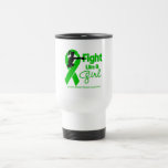 Kidney Disease Fight Like A Girl Knock Out mugs