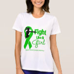 Kidney Disease Fight Like A Girl Knock Out t-shirts
