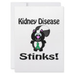 Kidney Disease Stinks Skunk Awareness Design Custom Invite