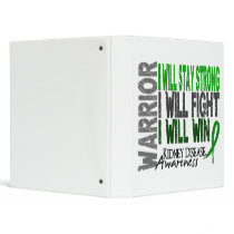 Kidney Disease Warrior binders by awarenessgifts Kidney Disease Warrior binders