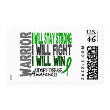 Kidney Disease Warrior Stamps