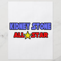 Kidney Stone All Star Custom Flyer