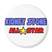 Kidney Stone All Star Magnet