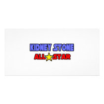 Kidney Stone All Star Custom Photo Card