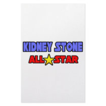 Kidney Stone All Star Customized Stationery