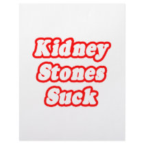Kidney Stones Suck Letterhead Design