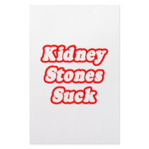 Kidney Stones Suck Stationery