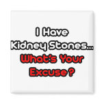 Kidney Stones...What's Your Excuse? magnets