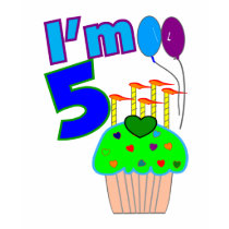 Kids 5 year old Birthday shirts and gifts