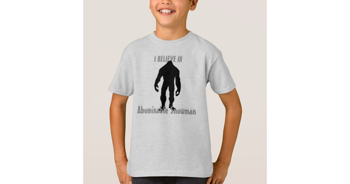 bumble abominable snowman t shirt