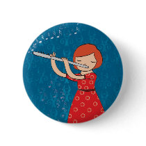 Kids and music pin