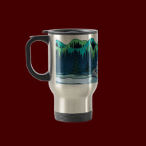 Kid's Arctic Art Bear Travel Mug Polar Bear Cup mugs