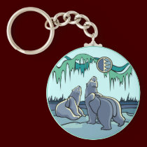 Kid's Arctic Art Key Chain Polar Bear Gifts keychains