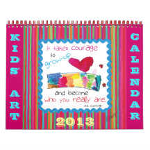 Kids Art 2013 Calendar