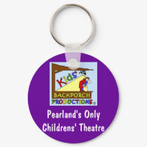 Kids' Backporch Productions Key Chain keychains by kidsbackporchprod Kids' Backporch Productions Key Chain keychains