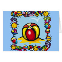 Kids Beach T Shirts and Kids Beach Gifts Card