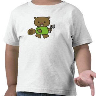 Kids Beaver T Shirts and Gifts shirt