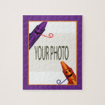 Kids Birthday Crayon Party Your Photo Puzzle