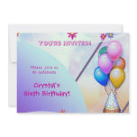 Kids Birthday Custom Invite