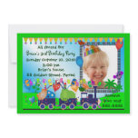 Kids Birthday Invitation 019: Train